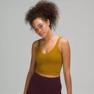 gold spice Lululemon align tank top